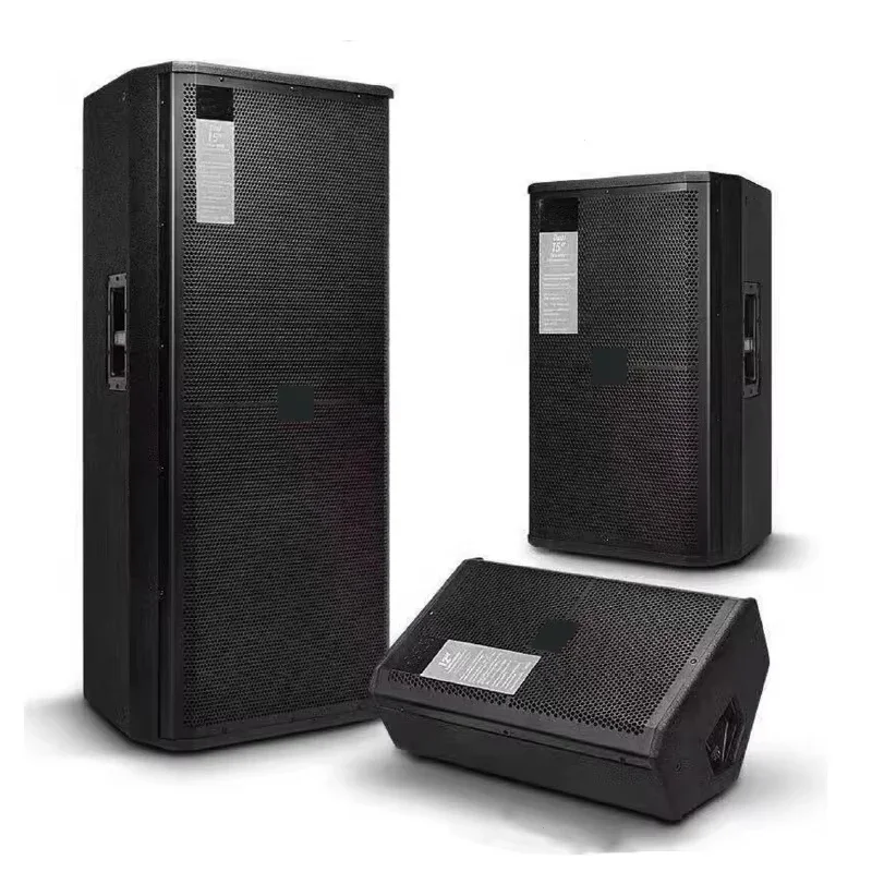 Full range dual 15-inch 1400-watt speaker passive subwoofer subwoofer stage dual 15-inch professional speaker