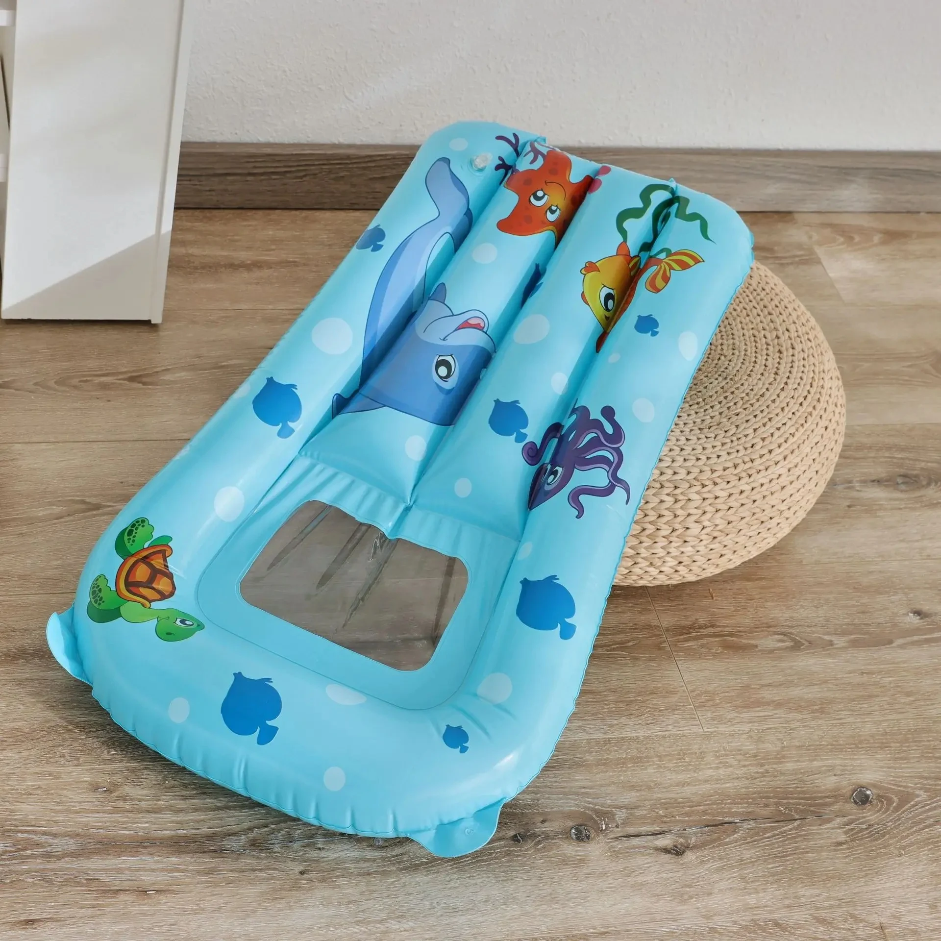 Brinquedo de piscina inflável para crianças, anel flutuante de água, rede de água, círculo de natação, piscina, banheira, equipamento de água