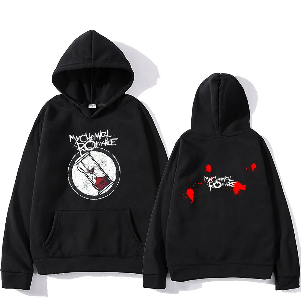 My Chemical Romance Popular Hip Hop Hoodies Harajuku Casual Sweatshirts Grunge Clothes Printed Manga Pullovers for Female/Male