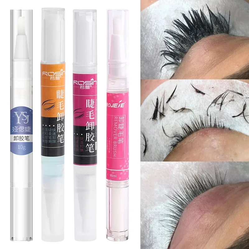 10ML Eyelash Glue Remover Professional Non-irritating Transparent Semi Permanent Quick Drying Eyelash Extension Makeup Remover