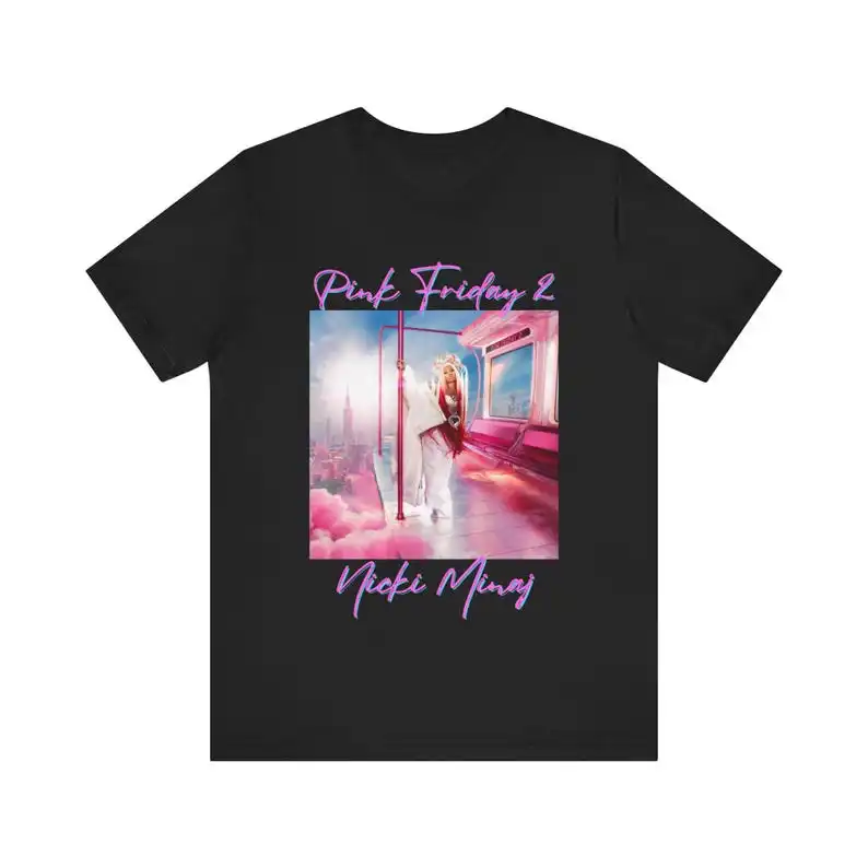 PINK FRIDAY 2 TSHIRT  Nicki Minaj Tshirt  Hip Hop Tribute Tee  Onika Maraj Shirt  Iconic Hip Hop Queen Music Inspired Lightw