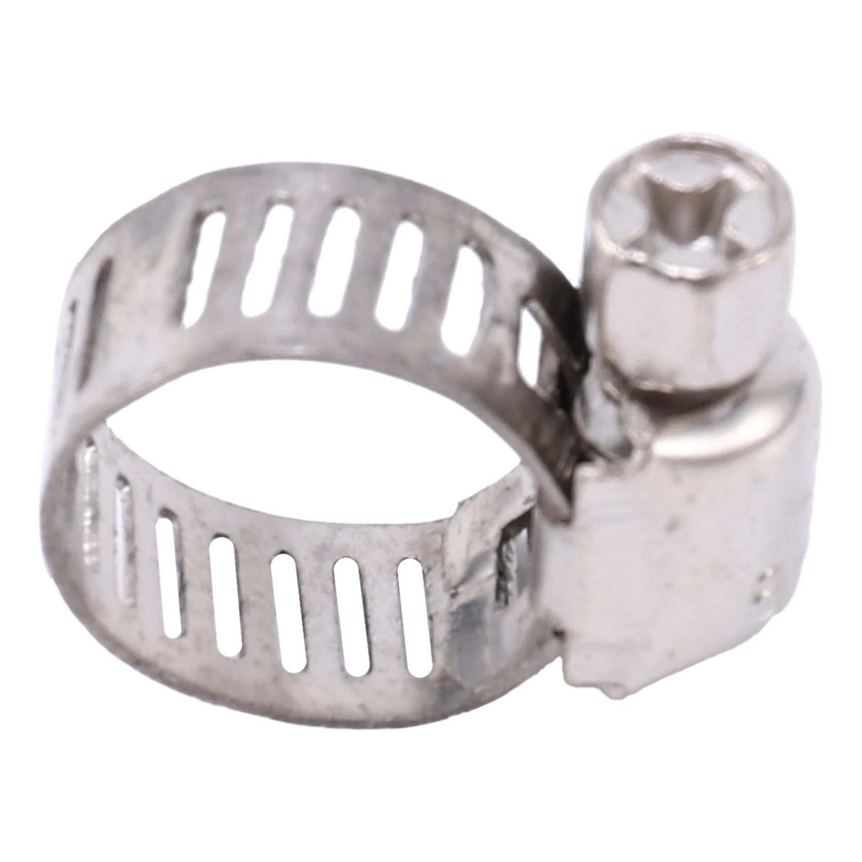 AA19 48 Pcs Stainless Steel Adjustable Car Fuel Hose Clamp Pipe Sealing Clip 6-12 Mm