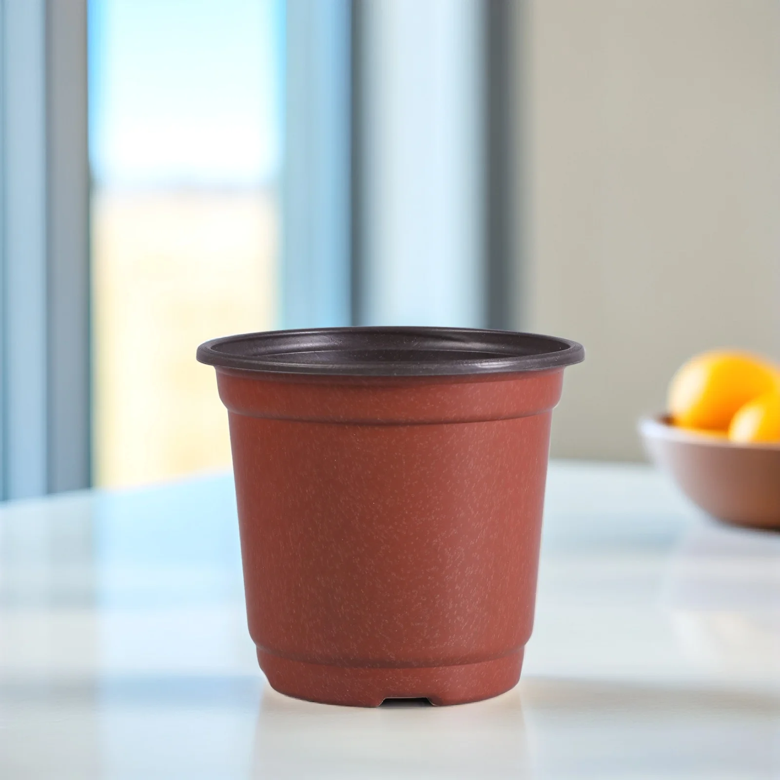 

30 шт. минималистичных пластиковых горшков диаметром 10 см для суккулентов и кактусов, декор для рабочего стола, подставка для растений, органайзер для сада