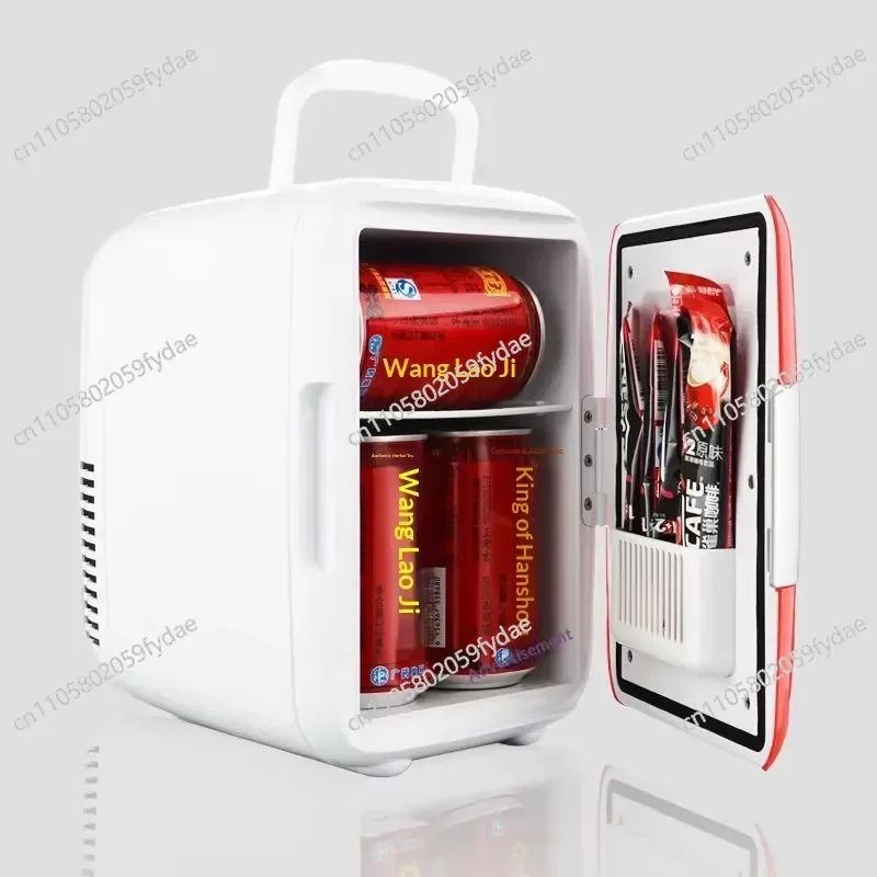 Portable car refrigeration, heating and insulation refrigerator 8L automatic defrosting