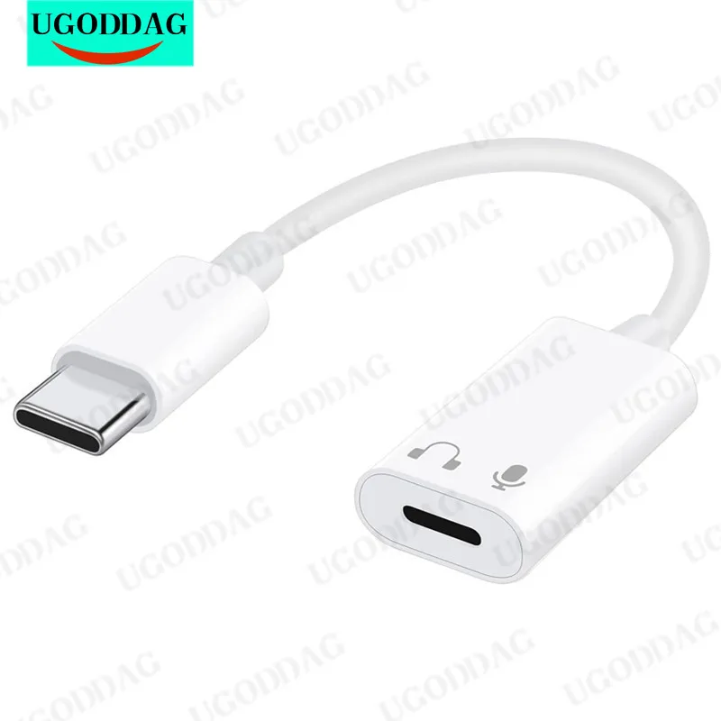 USB C To Lightning Audio Headphone Adapter for IPhone 15 Pro Max IPad Pro Samsung USBC Type C To IOS Aux Earphone Cord Connector