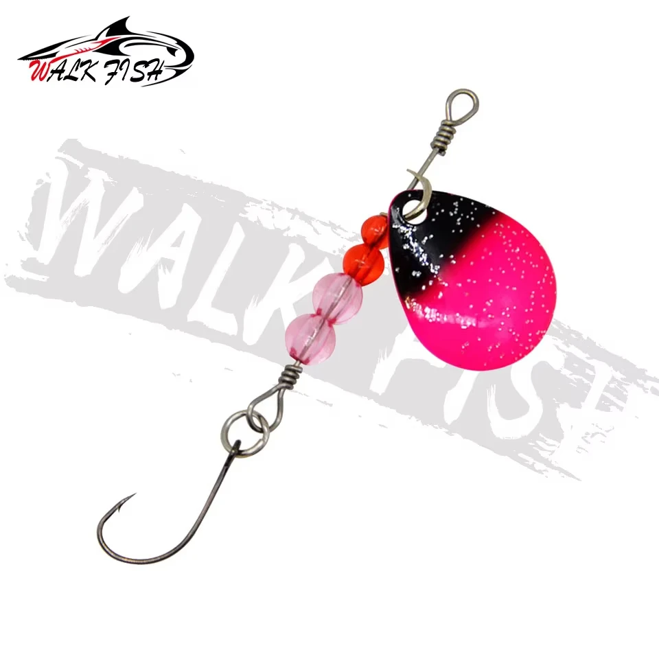 WALK FISH Cuchara de Pesca Giratoria Metálica – Señuelo Trucha - imagen 5