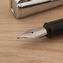 1pc Naginata 706 Fountain Pen Hand Polished 1.5mm Business Stationery Office Supplies Ink Pens New