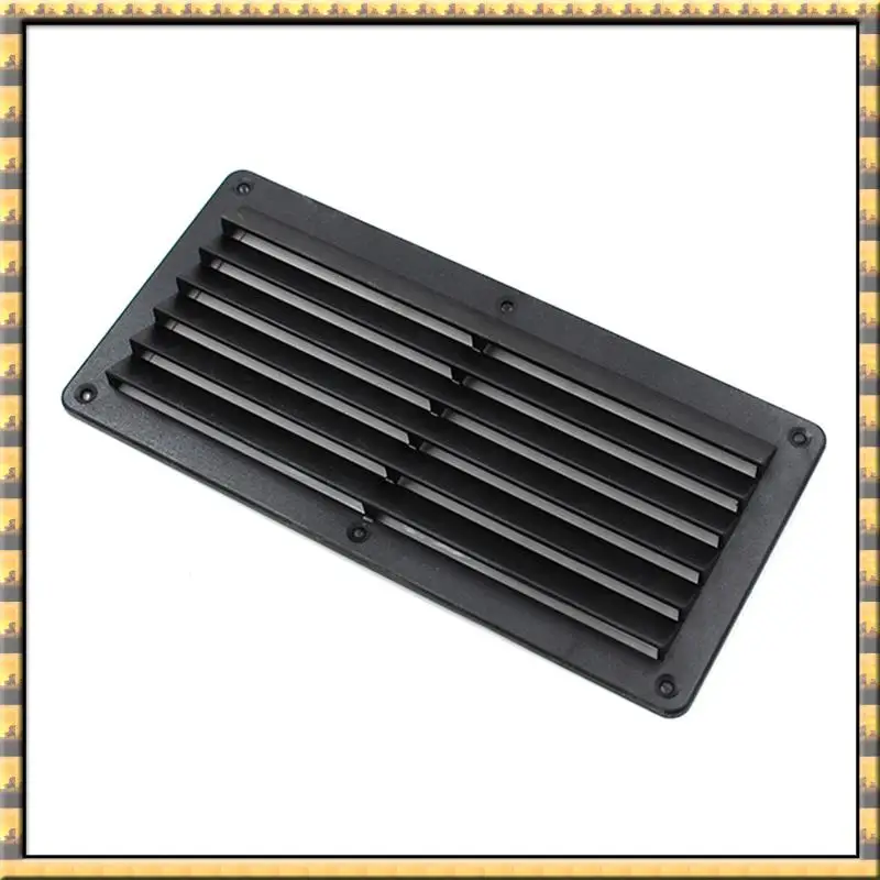 

^Arrival Caravan Vent 5 Slot Square Design ABS Plastic Efficient Ventilation Easy Installation Long-Lasting Marine Vent