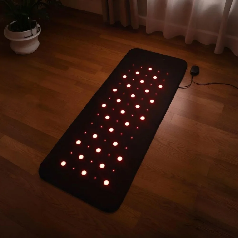 Full-Body Photon PEMF Therapy Heating Mat ⁠Red & Near-infrared Light Therapy Heated Pad for Recovery, Relaxation & Wellness ⁠