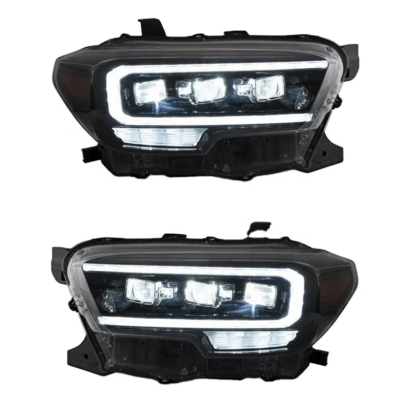 Factory Menufactu  Pickup Trucks LED Car Auto Headlight Tacoma 2015 UP Welcome Breathing and Running Signal