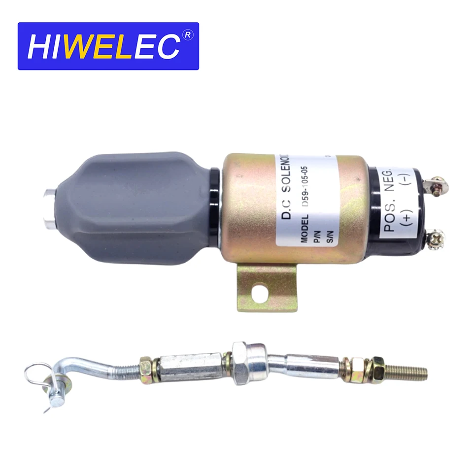 

D59-105-05 SK-104U-36 24V Fuel Shut Off Solenoid Fuel Shutdown Flameout Solenoid Valve for Diesel Engine Spare Parts