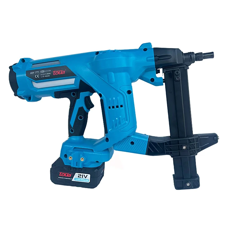 New product battery concrete nail gun with 2 batteries 21V power tool