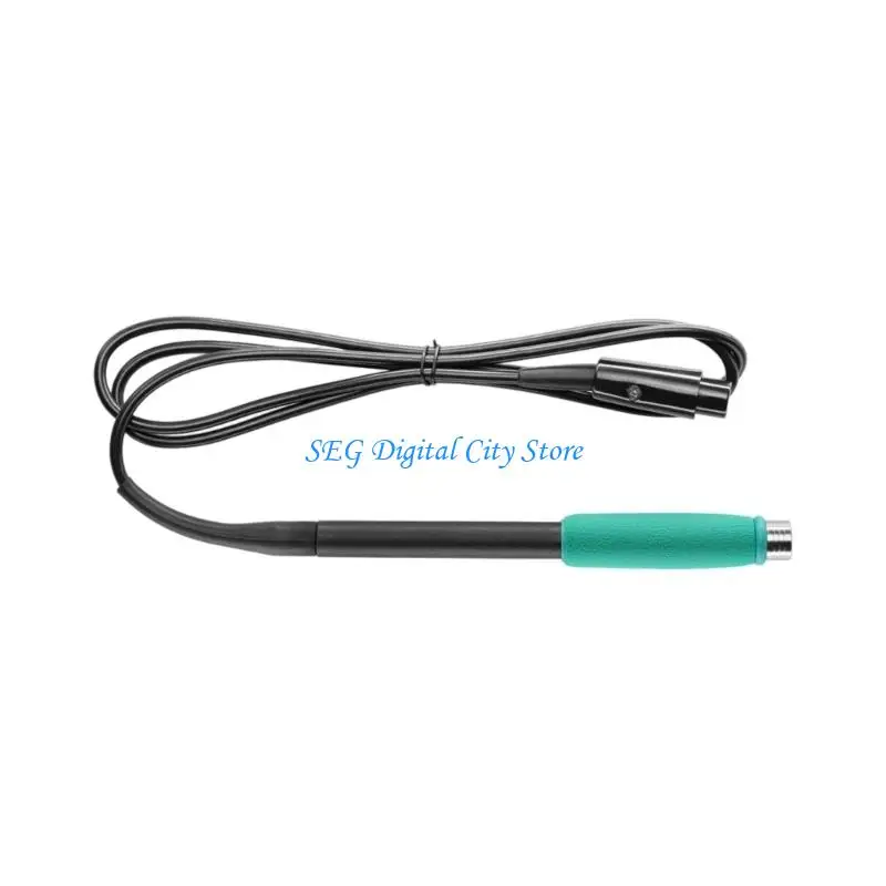 U75B Replacement Soldering Handpiece with Rubberized Grip Sleeve and Corded Type for Circuit Board Repair Service Use