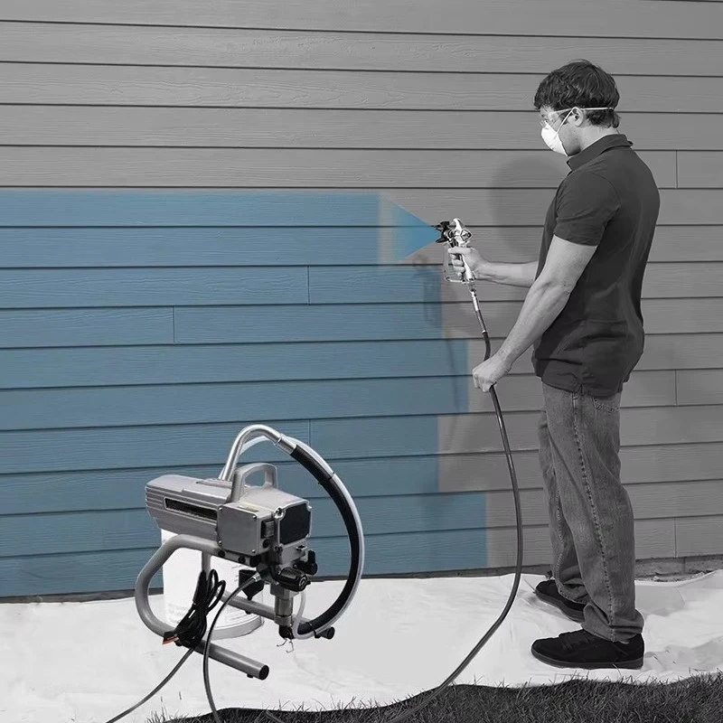 

Professional electric intelligent airless paint sprayer high pressure painting airless pump with paint tool