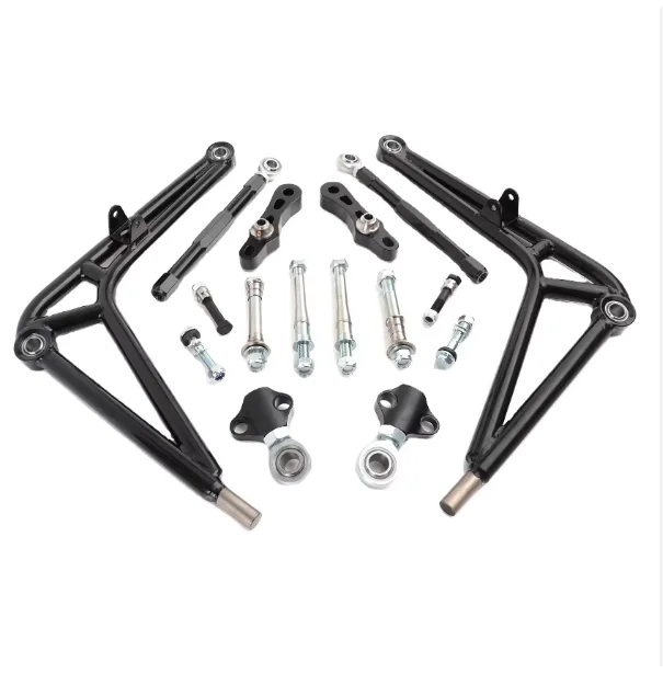 

Угловой комплект E46, автомобильные аксессуары, заводская производительность, передний нижний рычаг управления для BMW E46 Drift Version, полный угловой комплект YZ063