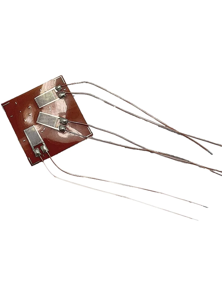 Strain gauge Complimentary terminal strain gauge Deformation strain flower Disposable solder-free