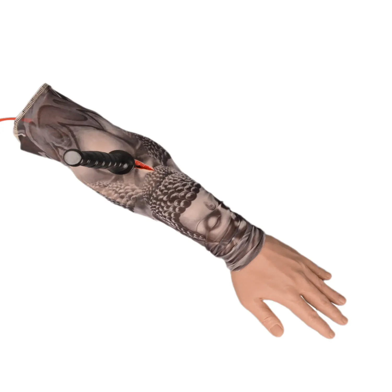 Stab Wound Arm Trainer with Wearable Sleeve