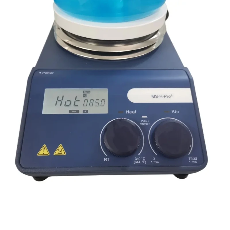 IKEME Official Store Laboratory Magnetic Stirrer 20L LCD Digital Magnetic Hotplate Stirrer Heating Mixer Lab Equipment Hot