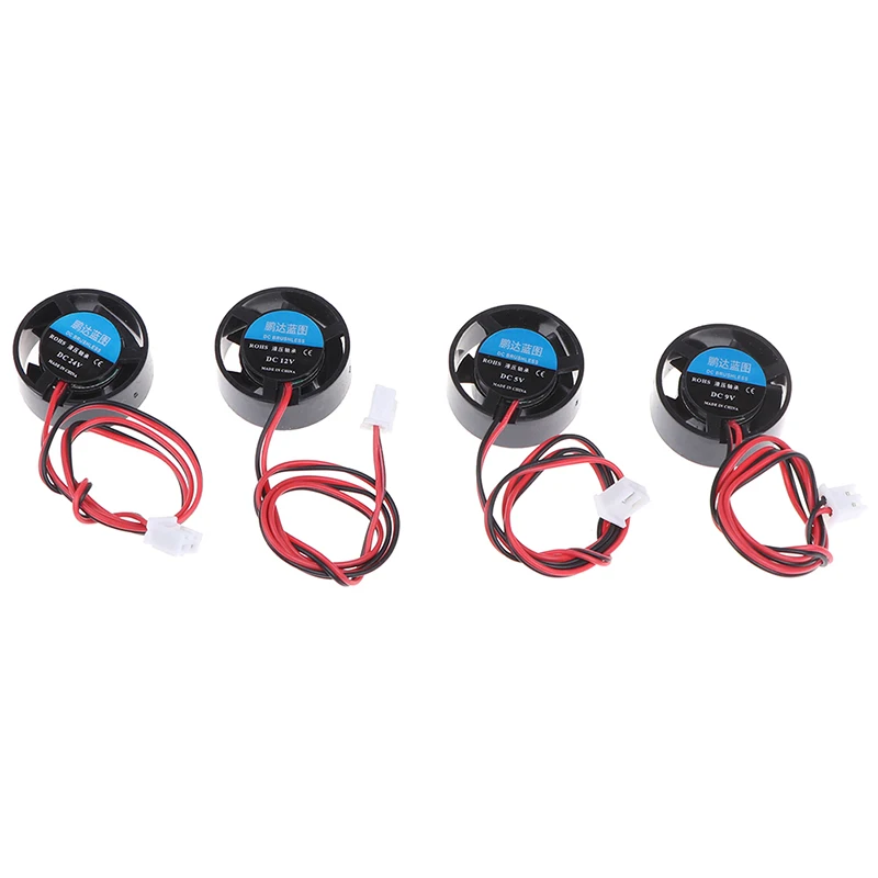 

25,5x10 мм 5 в 9 в 12 В 24 В Круглый мини-вентилятор охлаждения для детской лампы, радиатор компьютера