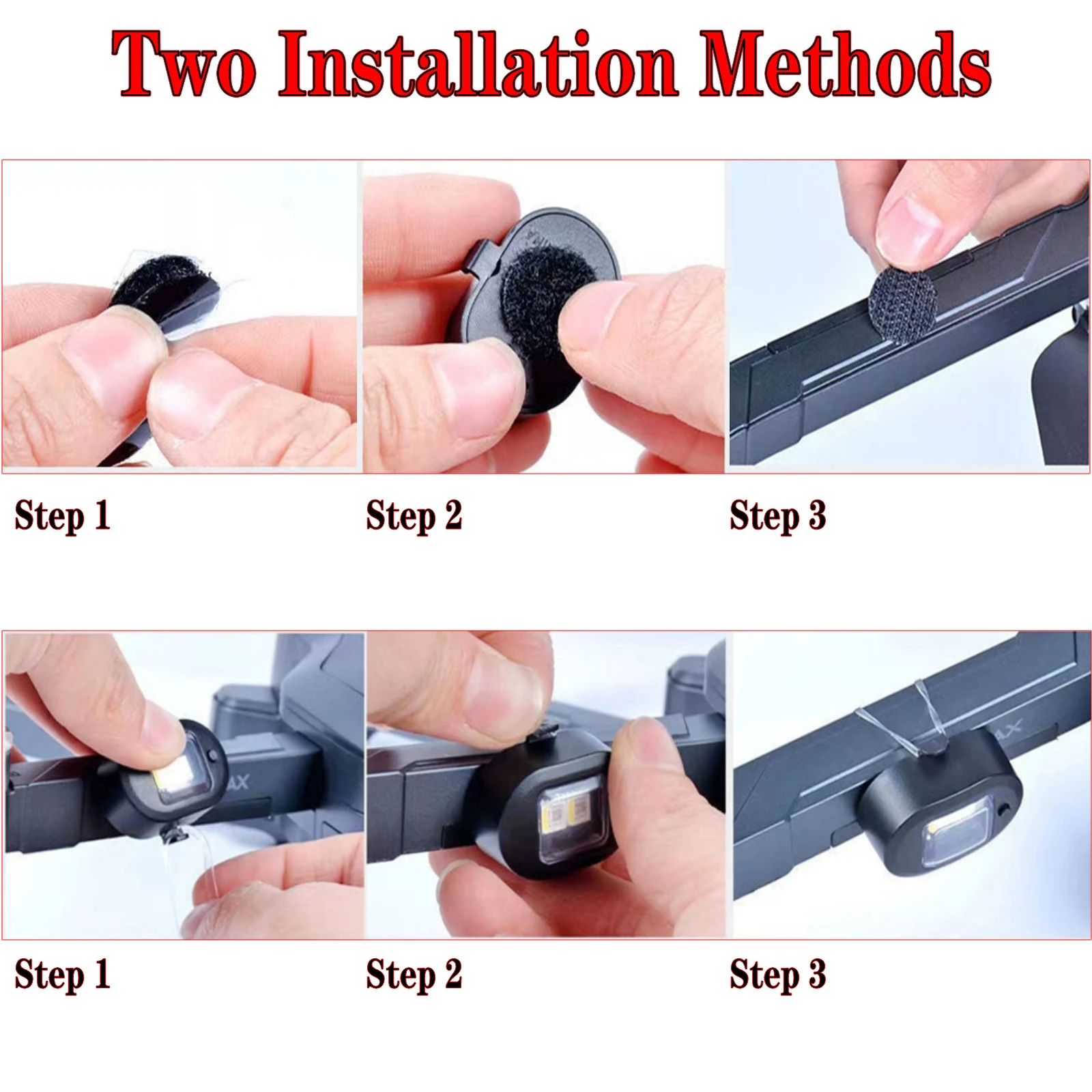 4pcs 7 Colors LED Strobe Lights, High Brightness Waterproof USB Charging Anti Collision Flashing Light for Car Motorcycle Bike