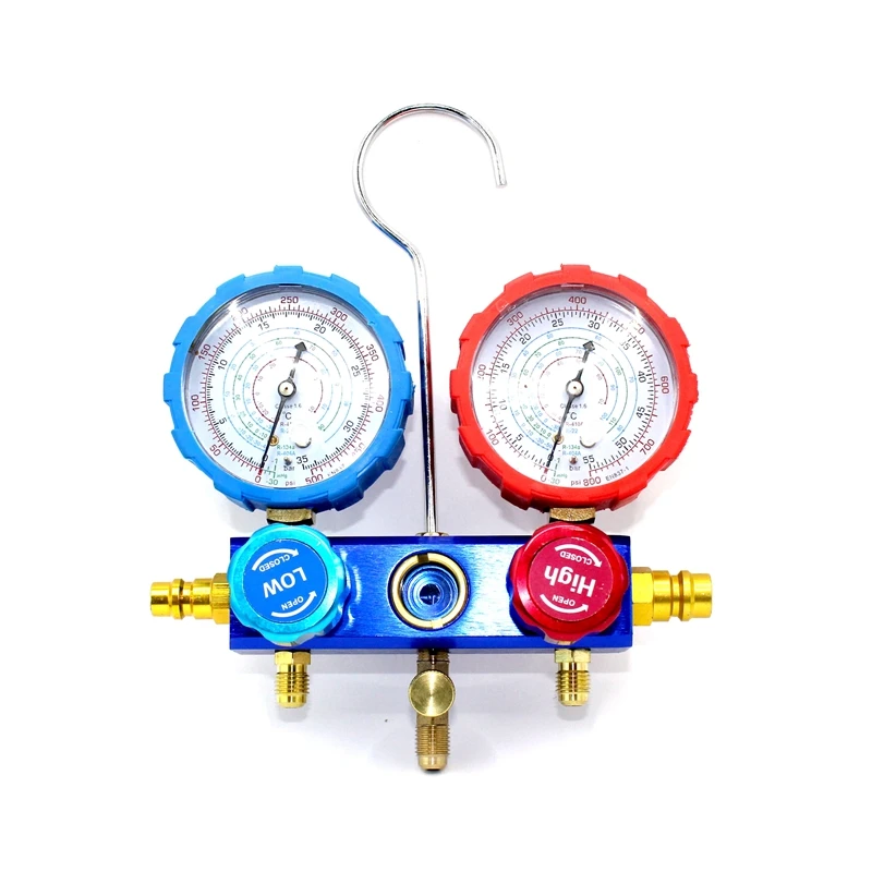 Refrigerant pressure gauge,High quality pressure gauge,Shock proof pressure gauge,Air conditioning refrigerant tool