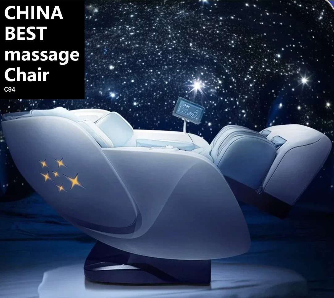 

2024 C94 luxury sillon masajes SL track shiatsu Thai Stretch full body massage armchair 4d massage chair zero gravity
