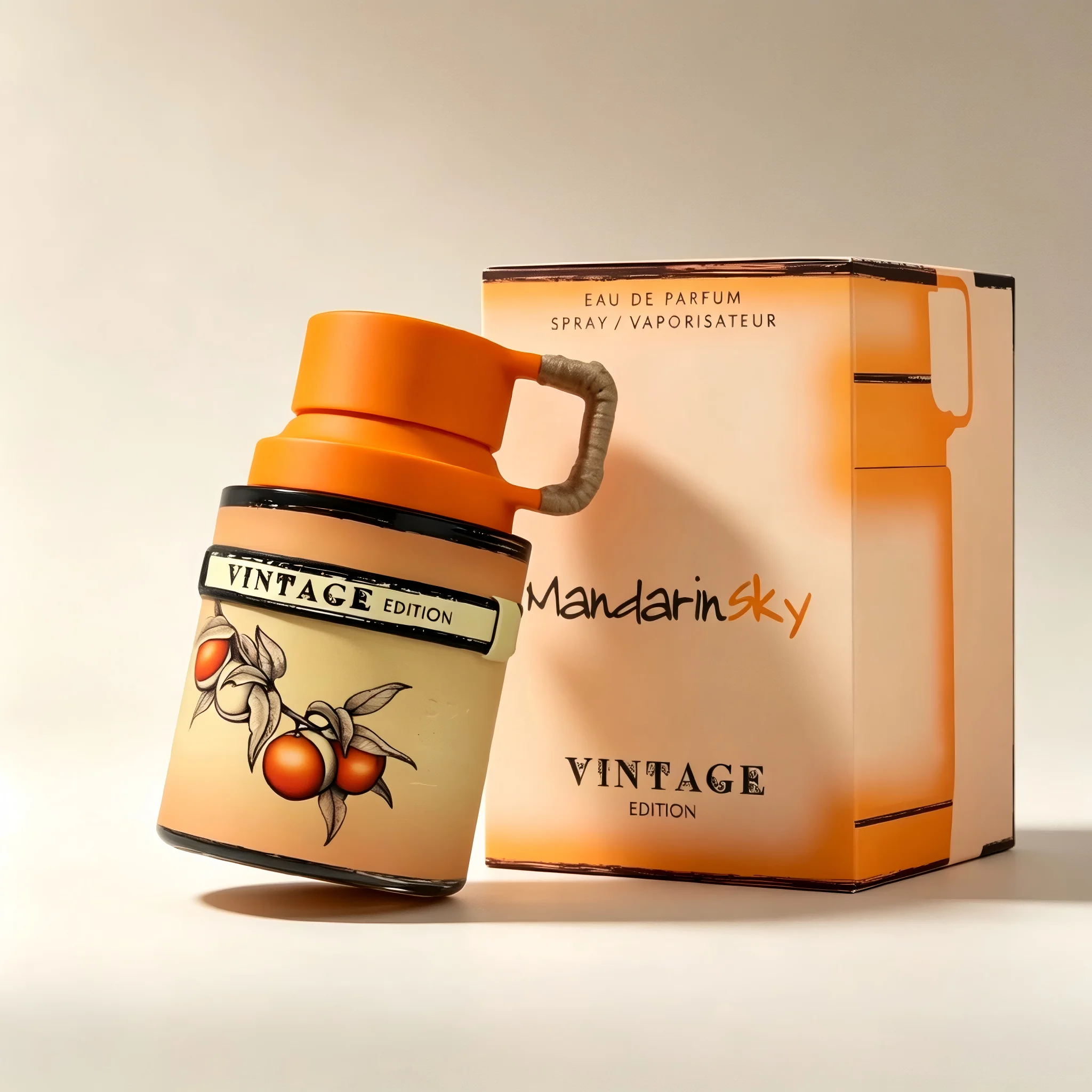 

Mandarin Sky Vintage Edition 100ml Bright Citrus Unisex Perfume Gift for Summer Daily Use