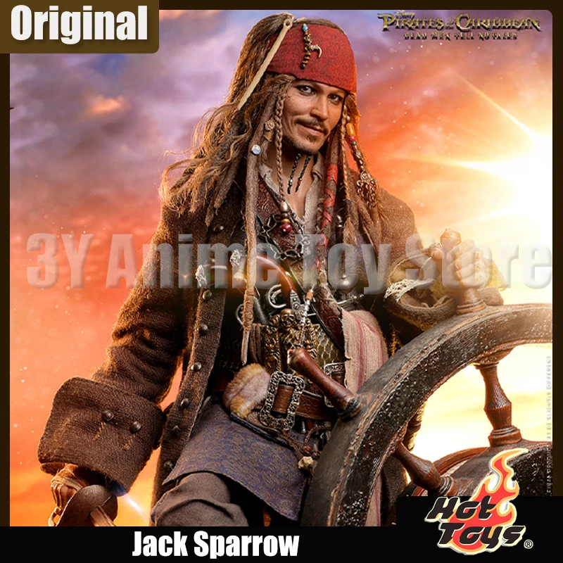 Original Hot Toys Fluch der Karibik Jack Sparrow Actionfigur Captain Jack Figuren Modell Puppe