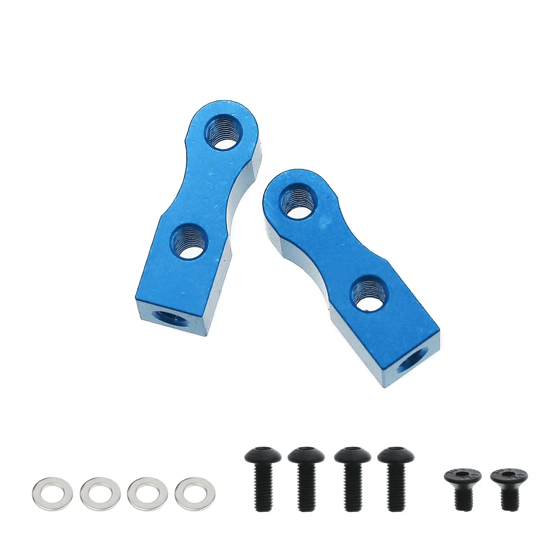 Aluminum Alloy Servo Mount Bracket Fixed Frame Upgrade for Tamiya TT01 TT02 TT-01 TT-02 1/10 Scale RC Car Accessories