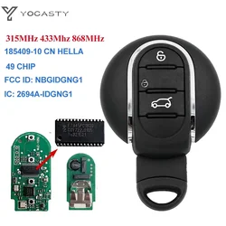 YOCASTY 315/433/868MHz ID49 Chip Smart Car Key For MINI 2014-2018Cooper Clubman F-series F55 F56 Keyless Go NBGIDGNG1