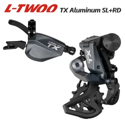 NEW! LTWOO TX 1x12 Speed Two Way Release Aluminum Shifter + Stabilize Damping Aluminum Rear Derailleur 12s
