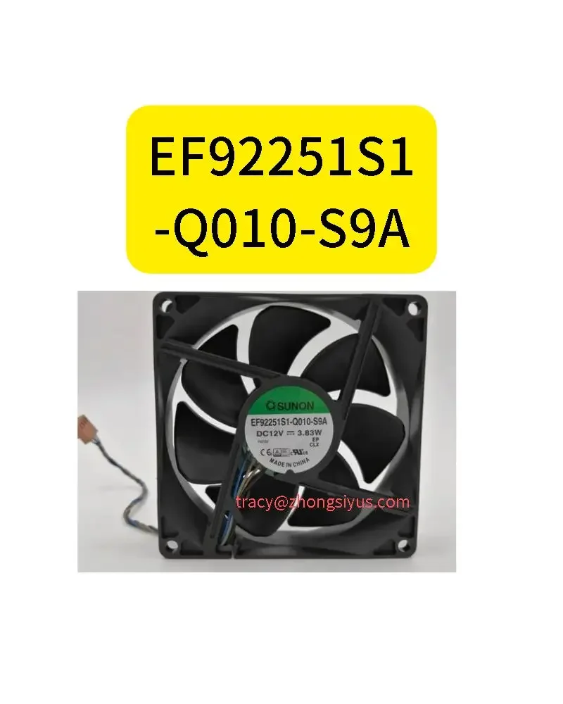 

New EF92251S1-Q010-S9A 12V 3.83W 3-wire fan