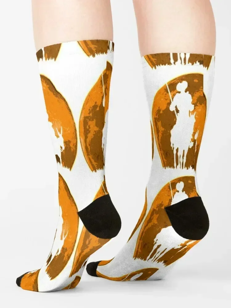 Quijote Wall ArtDon Quijote and Sancho Posters Socks anti-slip hiking new year Children's Men Socks Luxury Brand Women's