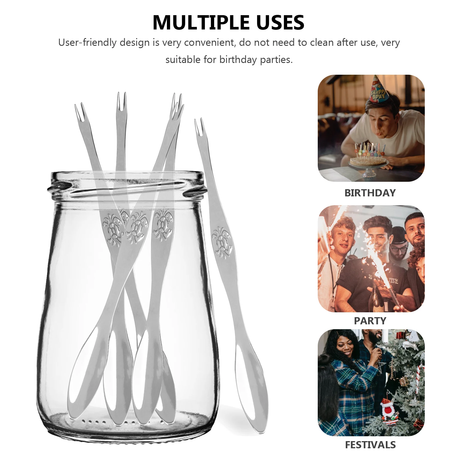 

5pcs Stainless Eating Needle Seafood Tools Lobster Needle Crab Peeling Tools Kitchen Bar Crab Peeling Fork Supplies