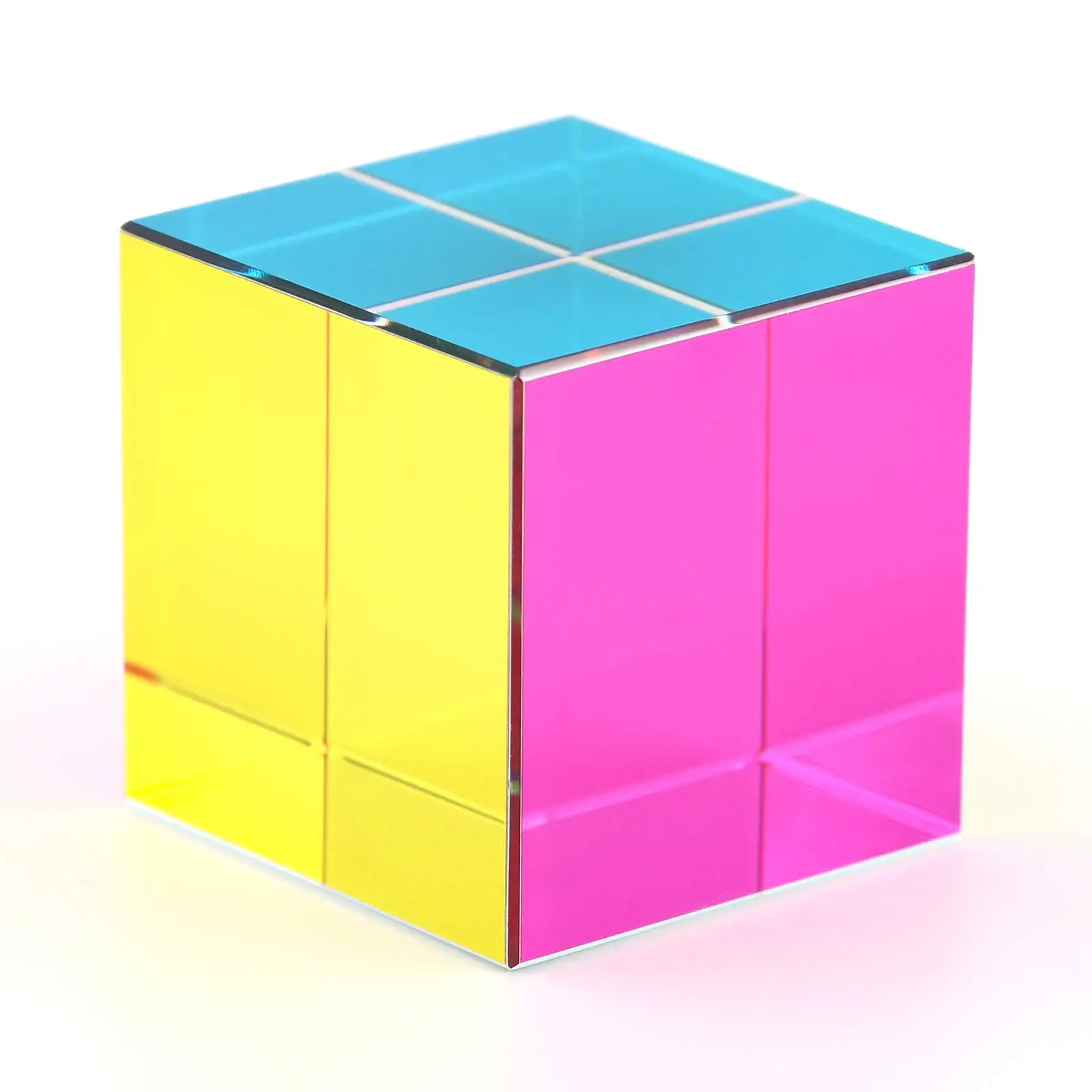 50Mm(About 2Inch) Color Cube Home Office Decorations Popular Science Toys