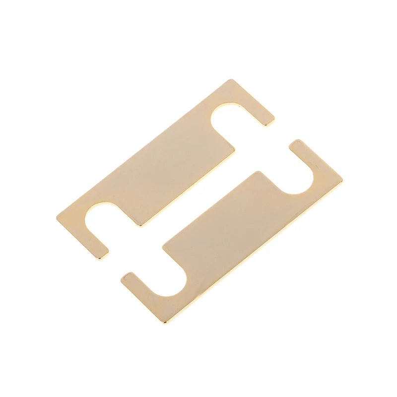 1Pair Speaker Pure Copper Connection Piece Four Column Double Line Sound DIY Audio Junction Box Straight Piece Thick Copper image 5