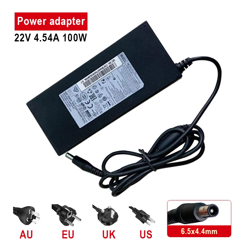 Carregador Adaptador ac para Samsung Fonte de Alimentação do Monitor 22v 4.54a 100w A10024-epn A10024 s _ Epn Ls34e790 S34e790c