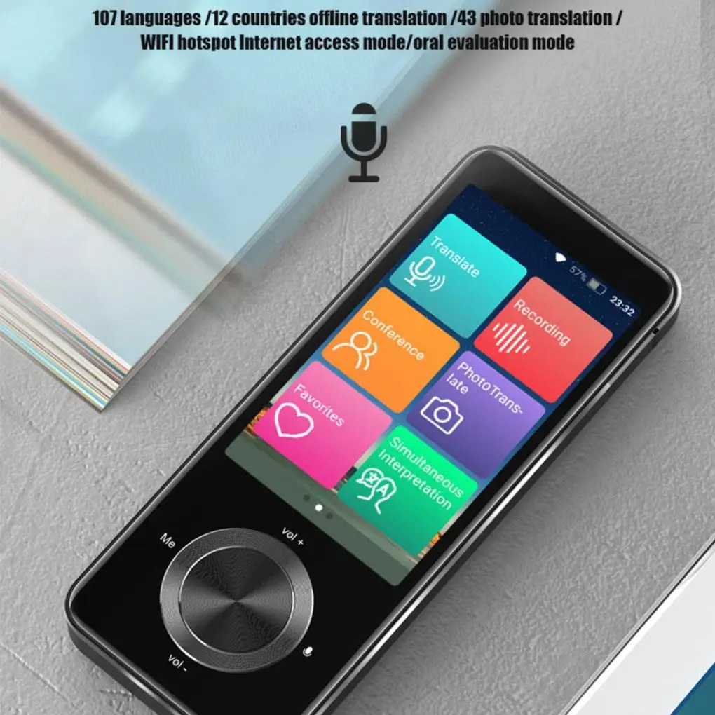 

Translator Internet Smart Translators Translating Device Pocket-size Travelling Supplies Conversation Office Accessory