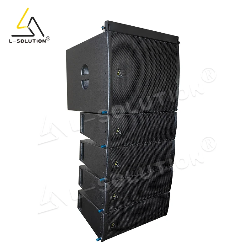 Pro Audio Line Array Easy-mount C6 And C15 Active Combo, 6.5