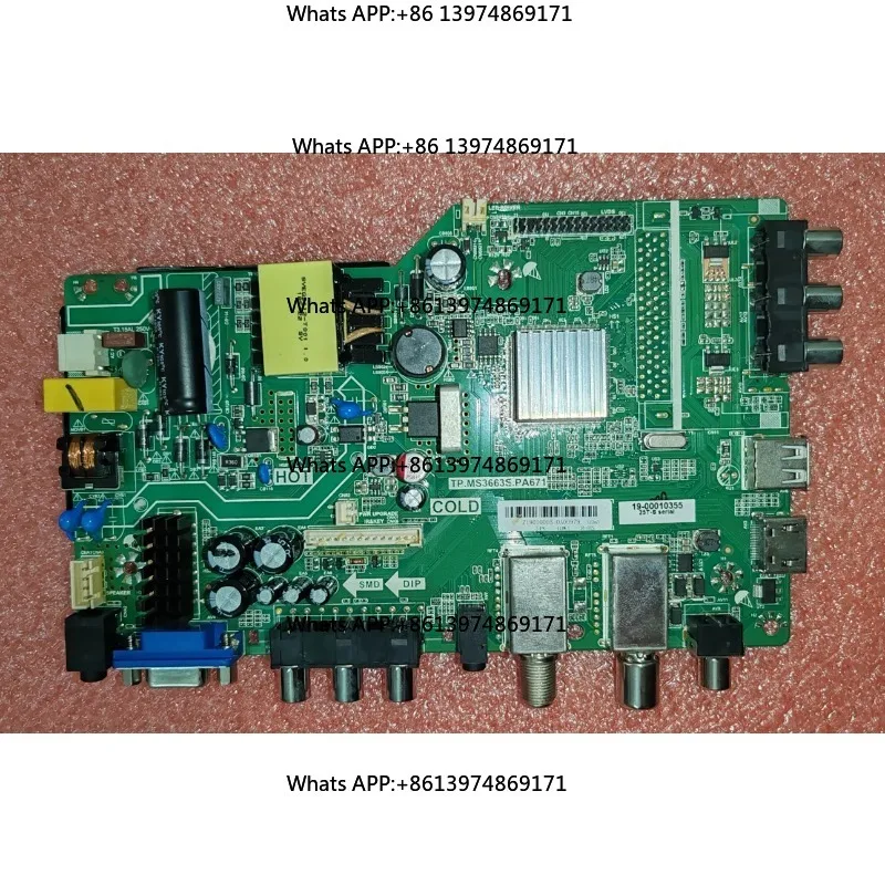 TP.MS3663S.PA671 LED three in one TV motherboard, tested well, physical photo for 18-60v15W 18--60V  15W