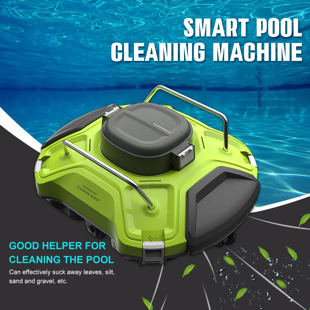 High Suction Pool Hoover Robot Indoor Outdoor Electric China Pool Vacuum For Above Ground Pool