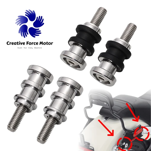 Alforjas para motocicletas 2018-2025, portaequipajes, Kit de acoplamiento de barra Sissy para Harley Softail Low Rider S Heritage Classic Fat Bob 114