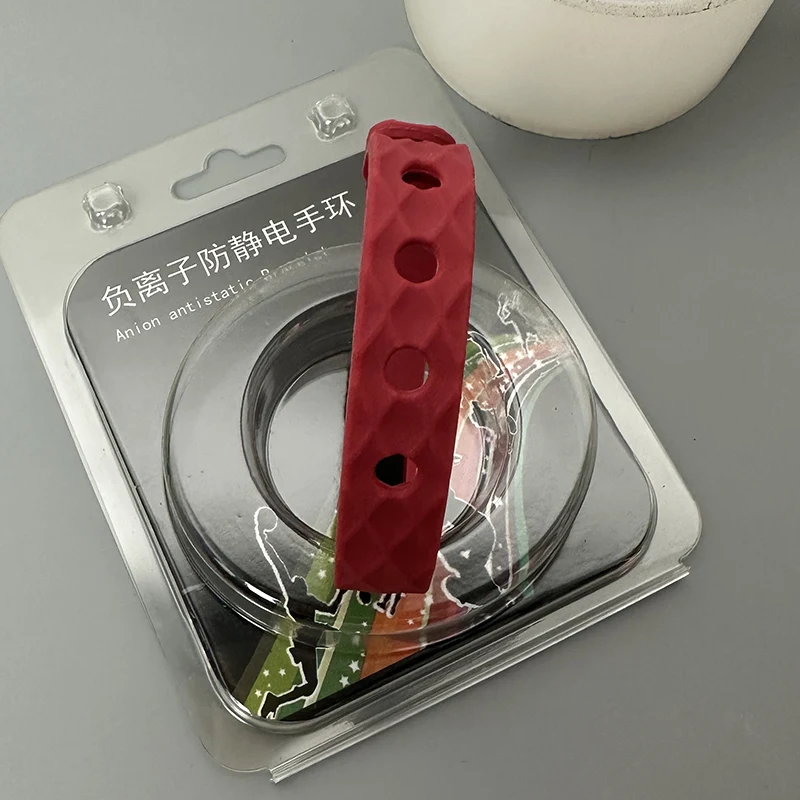 Good-Selling product Rhombic Wireless Winter Anti-static Handband/Electrostatic Discharge Wristband Couple Christmas Gifts