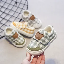 ZapatillasBrand Cartoon Children Shoe Kid Canvas Shoe Soft Sole Baby Shoes Cute Girl Shoes Child Sneaker Boy Kid TennisКроссовки