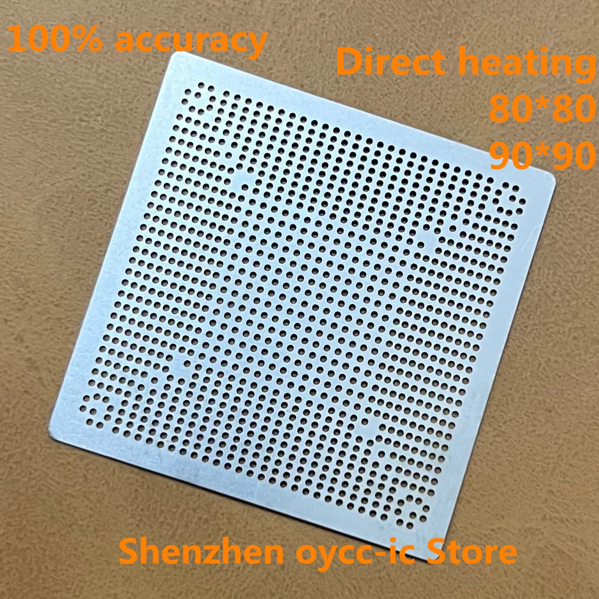 Direct heating   RX 5500 Navi 14 215-0932220 215-0932396 215-0932252 215-0932268 215-0876406 GPU BGA Stencil Template