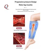 AY20-Leg Massager Calf Air Compression Massager With Heat Cordless Leg Massager For Circulation And Pain Relief Calf Massager
