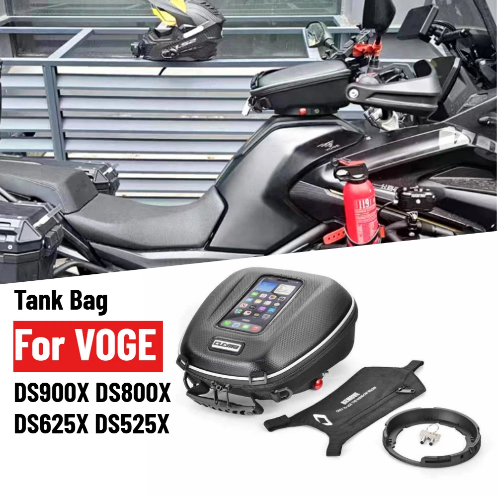 

Tank Bag For VOGE 800 Rally ADV DS800X DS625X DS525X Motorcycle Quick Lock Luggage Saddlebag Navigation Bag DS900X Adventure