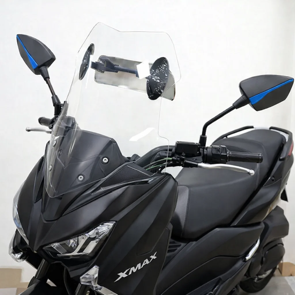 Für YAMAHA XMAX400 XMAX300 XMAX250 XMAX125 Der neue hochwertige universelle Motorradspiegel-Rückspiegel