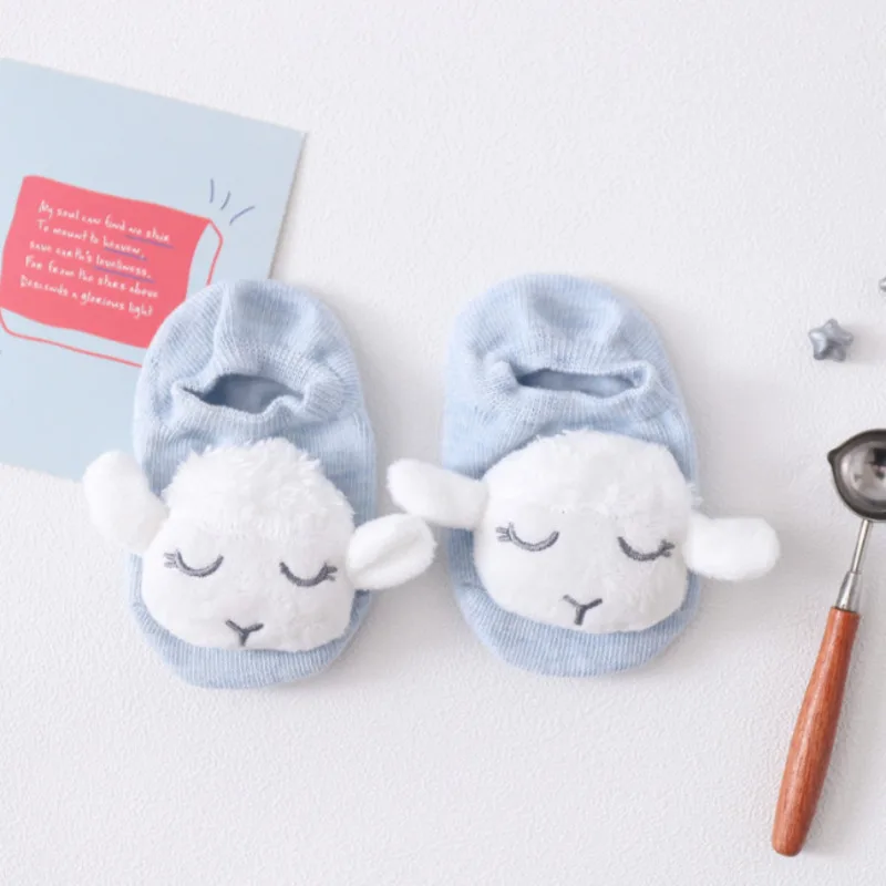 Baby Socks Toy Slipper Girls Boys Newborn Accessories Anti Slip Cartoon Kids Toddlers Gift Infant Children Clothes