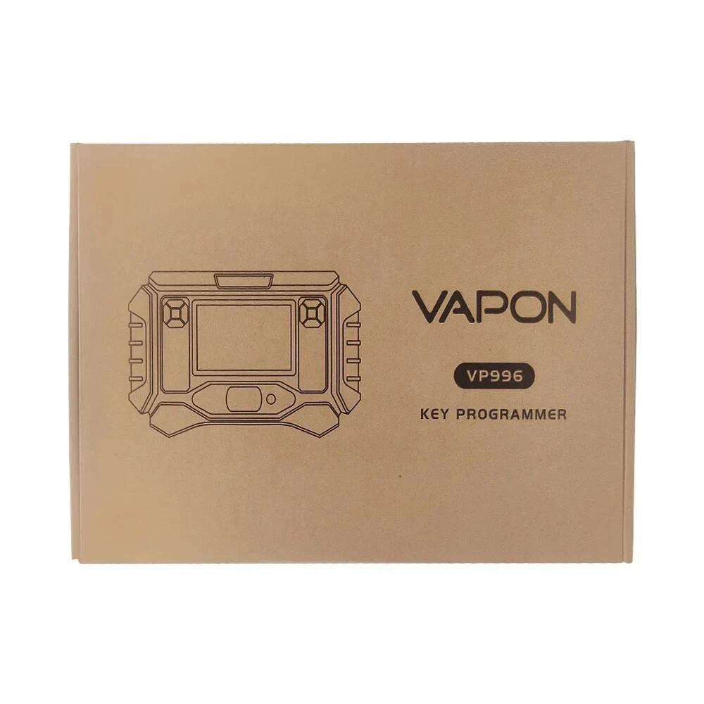 2025 VAPON VP996 Key Programming Expert Chip Detecter No Token and Limit Multi-language Free Update Key Programmer Tool